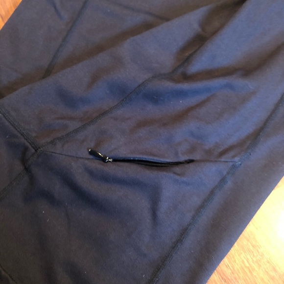 Brooks Leggings. Small. Zipper with slit at ankle - Picture 7 of 8